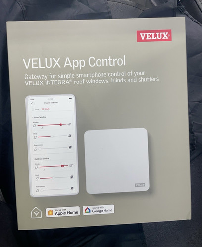 Velux app control gateway - velux,