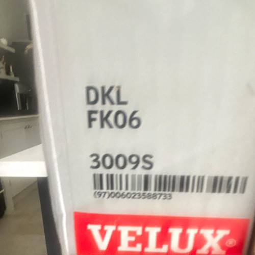 Velux dkl fk06 skylight - dkl,