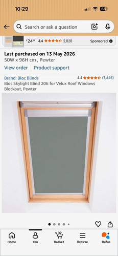 Bloc blinds skylight blind - bloc,