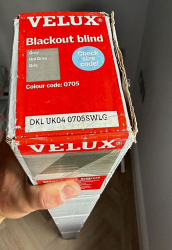 Velux dkl uk04 roller blackout - velux,