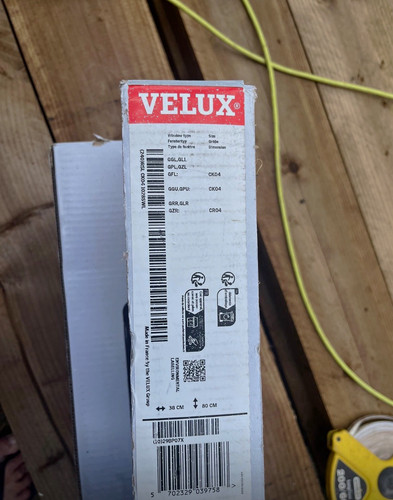 Velux ck04 solar blind - blind., light