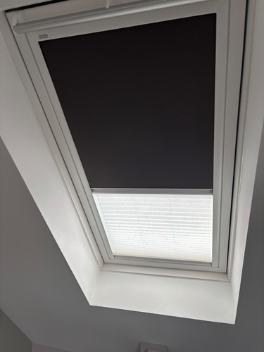 Velux pleated and - in,