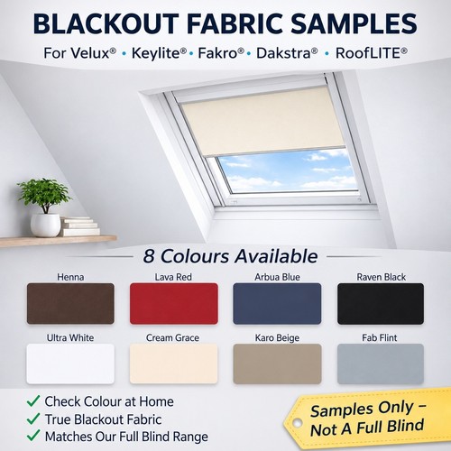 Skylight roof blind - blind, fabric